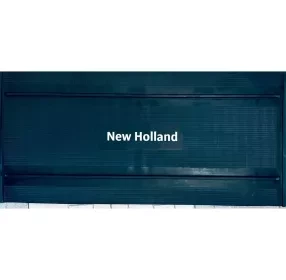 Лента (полотно транспортера) с поперечным профилем с 1-ой  направляющей.